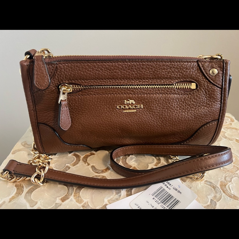 Coach Leather Crossbody Bag